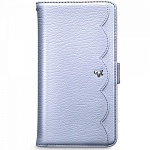 Чехол Zenus Pretty Lace Diary Collection для Samsung Galaxy S4 сиреневый