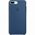 Силиконовый чехол для iPhone 7 Plus/iPhone 8 Plus Case (синий)