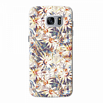 Чехол для Samsung Galaxy S7 Deppa Art Case Flowers Ромашки