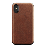 Чехол для iPhone X Nomad Rugged Leather Rustic коричневый