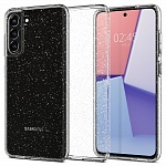 Чехол Spigen Liquid Crystal Glitter для Samsung Galaxy S21 FE (прозрачный)