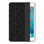 Чехол-подставка для Apple iPad mini 3/2 Deppa Wallet Onzo c тиснением темно-серый
