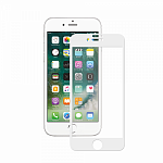 Защитное стекло 3D для Apple iPhone 7 BoraSCO 0.26 мм белое