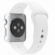 Ремешок силиконовый Rock Sport Band для Apple Watch 38mm white