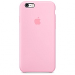 Силиконовый чехол для iPhone 6/6S Plus Silicone Case (розовый)