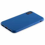 Силиконовый чехол Anycase для iPhone X\XS (синий)