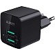 Сетевое зарядное устройство Aukey Travel Charger Dual Port USB-A PA-U32 (черный)