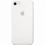 Силиконовый чехол для iPhone 7/iPhone 8 Silicone Case (белый)