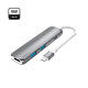 Универсальный адаптер Deppa USB Type-C, HDMI, Power Delivery, 2 x USB 3.0