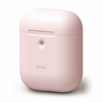 Силиконовый чехол для Apple AirPods Elago A2 Wireless Silicone Case (розовый)