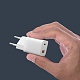 Сетевое зарядное устройство Deppa Gan 20W USB A + USB-C, PD 3.0, QC 3.0 (белый)
