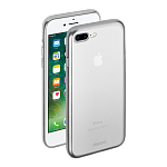 Чехол-накладка для Apple iPhone 7 Plus/iPhone 8 Plus Deppa Gel Plus матовый (серебристый)