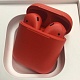 Беспроводные наушники Apple AirPods Custom Colors (Premium matt red)