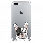 Силиконовый чехол Olle для Apple iPhone 7 Plus (Собака)