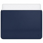 Чехол WIWU Skin Pro Leather Sleeve для Apple MacBook 12 blue