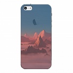 Чехол для Apple iPhone 5/5S Deppa Nature горы