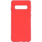 Чехол Silicone Case для Samsung Galaxy S10 (красный)