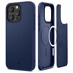 Чехол Spigen CYRILL Kajuk MagSafe для Apple iPhone 15 Pro магнитный, совместимый с MagSafe (синий) ACS07092