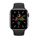 Умные часы Apple Watch Series SE 40mm (корпус из алюминия цвета «серый космос», спортивный ремешок цвета темная ночь) 
