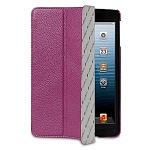 Кожаный чехол для iPad mini Melkco Slimme Cover Type фиолетовый