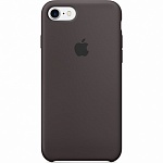 Силиконовый чехол для iPhone 7/iPhone 8 Silicone Case (тёмное какао)