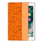 Чехол Deppa Wallet Onzo для Apple iPad 9.7 (2017\2018) с тиснением (оранжевый)