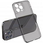 Чехол Gurdini с защитой камеры для Apple iPhone 13 Pro Max (серый)