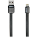 Кабель передачи данных Remax Lightning to USB RC044i Platinum cable 1.0м (black)