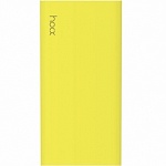 Внешний универсальный аккумулятор hoox COMMA 6000 mAh желтый