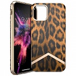 Чехол AVANA для iPhone 11 Pro Max Fashionista Leopard/Gold