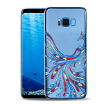 Чехол для Samsung Galaxy S8 Swarovski Kingxbar Phoenix Blue