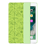 Чехол Deppa Wallet Onzo для Apple iPad 9.7 (2017\2018) с тиснением (зеленый)