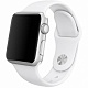 Ремешок силиконовый Rock Sport Band для Apple Watch 38mm white