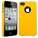 Чехол для iPhone 4\4S SGP Case Ultra Thin Air Pastel Series (желтый)