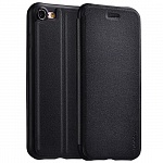 Чехол для Apple iPhone 7/iPhone 8 Hoco Juice series Nappa leather case черный