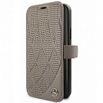 Чехол Mercedes Bow Quilted perforated Booktype Leather для Apple iPhone 11 Pro (бежевый)