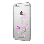 Силиконовый чехол для iPhone 6/6S 4.7 Hoco Super Star Series Inner Diamond Flourish