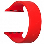 Силиконовый моно-ремешок Lyambda Atria для Apple Watch 42mm\44mm (красный)