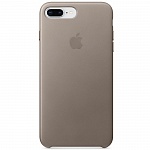 Чехол для iPhone 7\8 Plus Apple Leather Case MQHJ2ZM/A (платиново-серый)