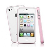 Бампер SGP Neo Hybrid 2S для iPhone 4\4S (розовый)