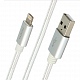 Кабель передачи данных Rock MFI Charge Sync Round Cable II 1.8m  для iPhone 5\6\7, iPad mini, iPad Air, iPad 4 (белый)