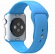 Ремешок силиконовый Rock Sport Band для Apple Watch 38mm blue