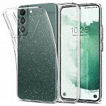 Чехол Spigen Liquid Crystal Glitter для Samsung Galaxy S22 Plus (прозрачный)