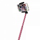 Монопод для селфи Rock Selfie Shutter & Stick II 15см-60см red