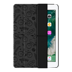 Чехол Deppa Wallet Onzo для Apple iPad 9.7 (2017\2018) с тиснением (черный)