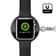Внешний аккумулятор Deppa NRG Watch для Apple Watch 900 mAh, MFI (черный)