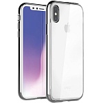 Чехол для iPhone XS Max Uniq Glacier Xtreme Silver