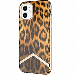 Чехол AVANA Fashionista для Apple iPhone 11 (Leopard/Gold)