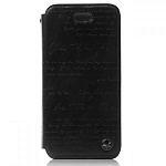 Кожаный чехол Zenus Masstige Lettering Diary (черный) для iPhone 5, 5s