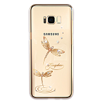 Чехол для Samsung Galaxy S8 Plus Swarovski Kingxbar Classic Jady Dragonfly 